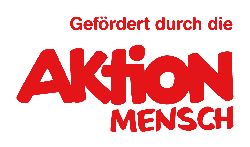 Gefördert durch die Aktion Mensch